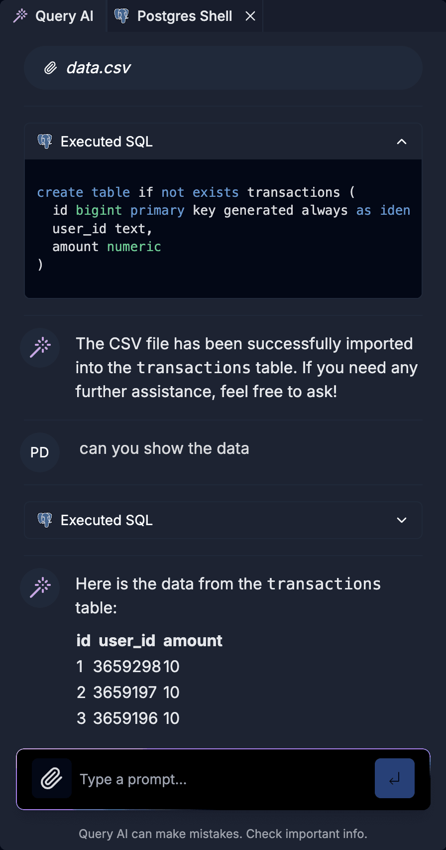 Natural Language Query Generation